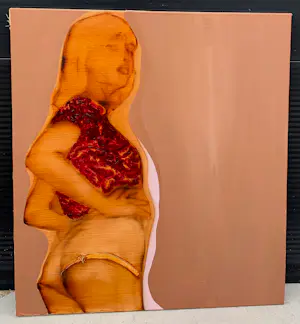 Emilio Kruithof - Olieverf op doek: My Love My Hate - 2002 kopen? Bied vanaf 1750!