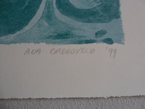 AcheterAda Breedveld - Litho, Titel, Sea Woman? Enchérissez de 50!