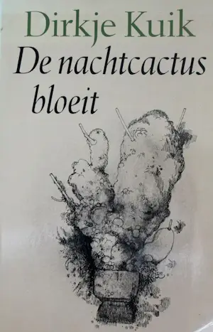 Dirkje Kuik - Inkttekening: uit boek "De nachtcactus bloeit - 1982 kopen? Bied vanaf 75!