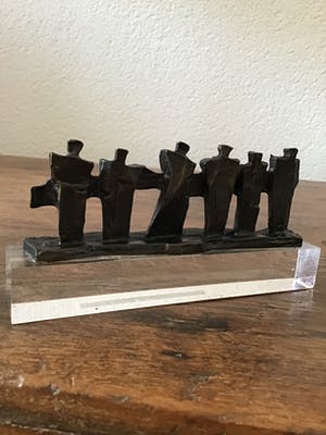 Frans Steginga - Artihove ,Beeld op perspex sokkel, gesigneerd kopen? Bied vanaf 1!