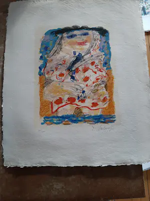 Kees Salentijn - Zeefdruk, zonder titel kopen? Bied vanaf 35!