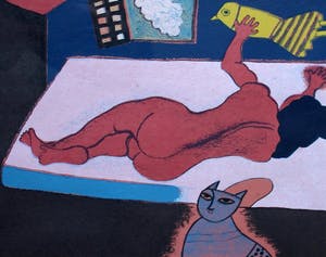 Corneille - Ingelijste litho: laatste proefdruk - 1985 kopen? Bied vanaf 150!