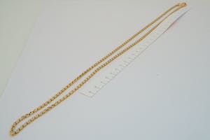 2511 - Massief 20krt-geel-gouden "Forcat" collier - Lang formaat 76 cm - gekeurd kopen? Bied vanaf 1470!