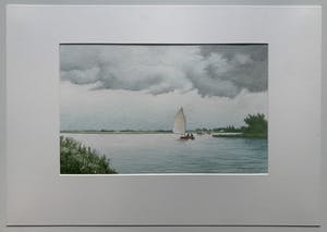 Helmert Richard Mulder - Aquarel | 'Zonder titel' | 1990 kaufen? Bieten Sie von 50!