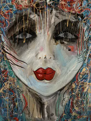 Marianne Bey - Woman in Blue kopen? Bied vanaf 100!