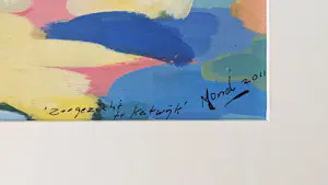 Joop van Egmond - Wolkenformatie boven zee te Katwijk kopen? Bied vanaf 250!