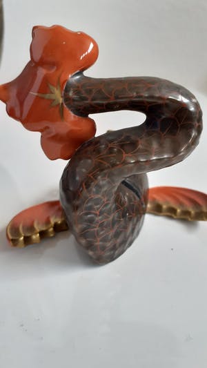 Porseleinfabriek Herend - Koi Fish Fishnet handpainted nr. 4 ( P84) kopen? Bied vanaf 35!