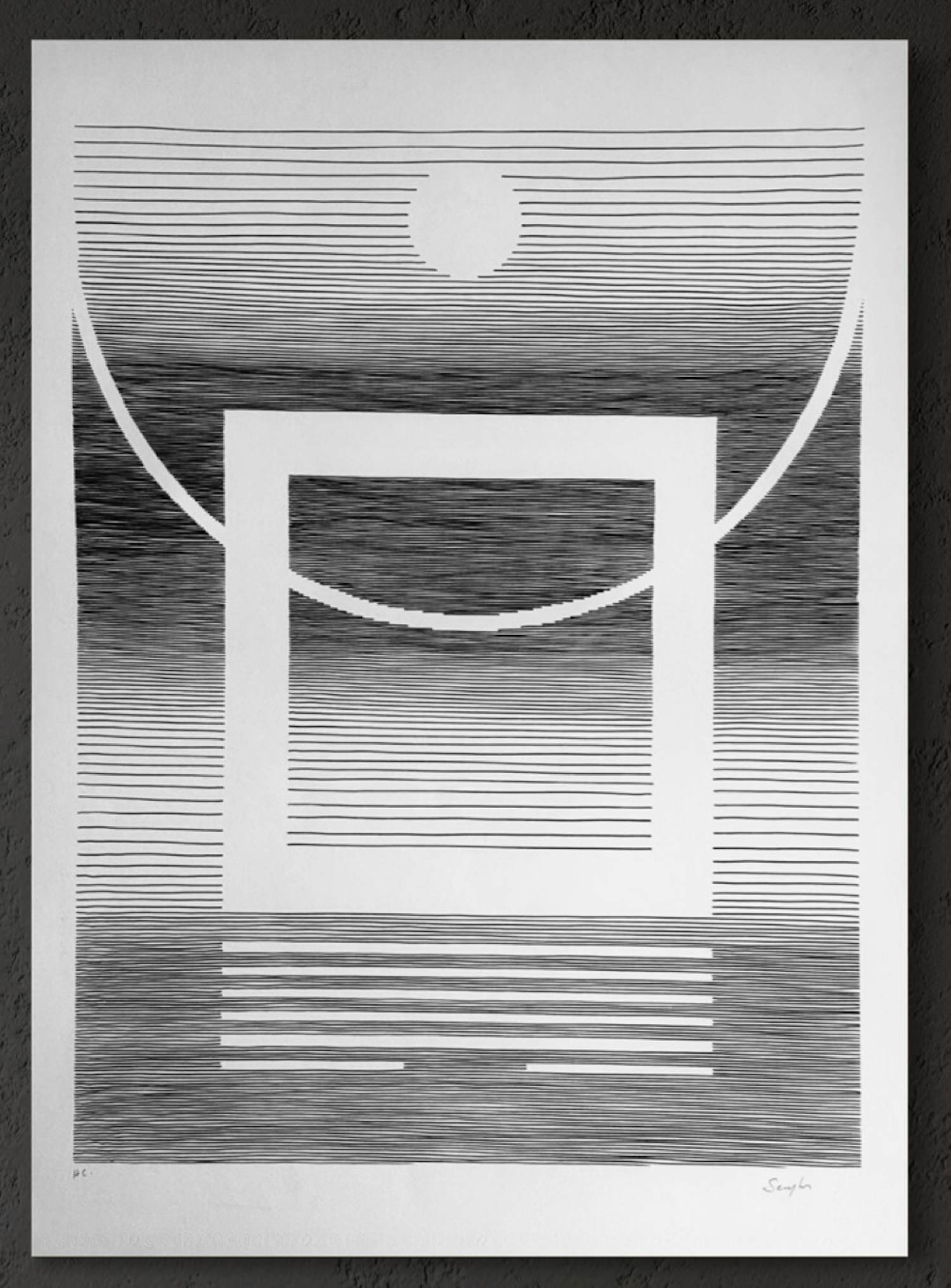 Michel Seuphor - Wunderschöner abstrakter Druck – perfekter Zustand. kopen? Bied vanaf 50!