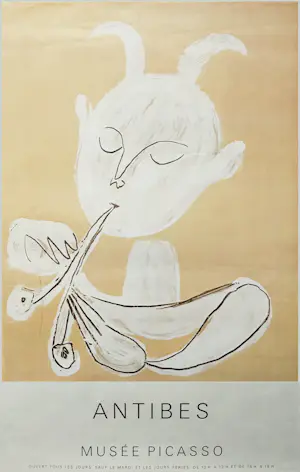Pablo Picasso - Affiche Musée Picasso Antibes (1982) kaufen? Bieten Sie von 85!