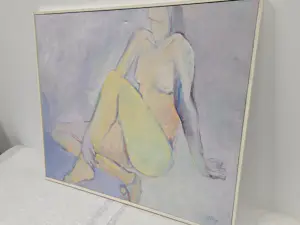 Willebrord de Winter - Zittend naakte dame kopen? Bied vanaf 20!