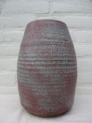 Mobach Keramiek - Grote vaas paars/blauw tinten kopen? Bied vanaf 35!