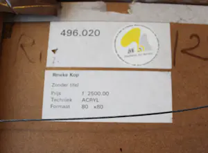 Rineke Kop - Zonder titel kopen? Bied vanaf 110!