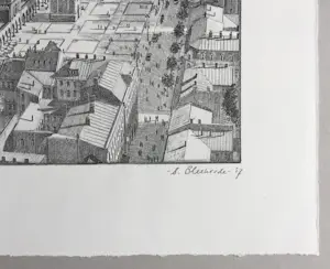 Stefan Bleekrode - lithografie ‘Krakau’ - 2017. kopen? Bied vanaf 250!
