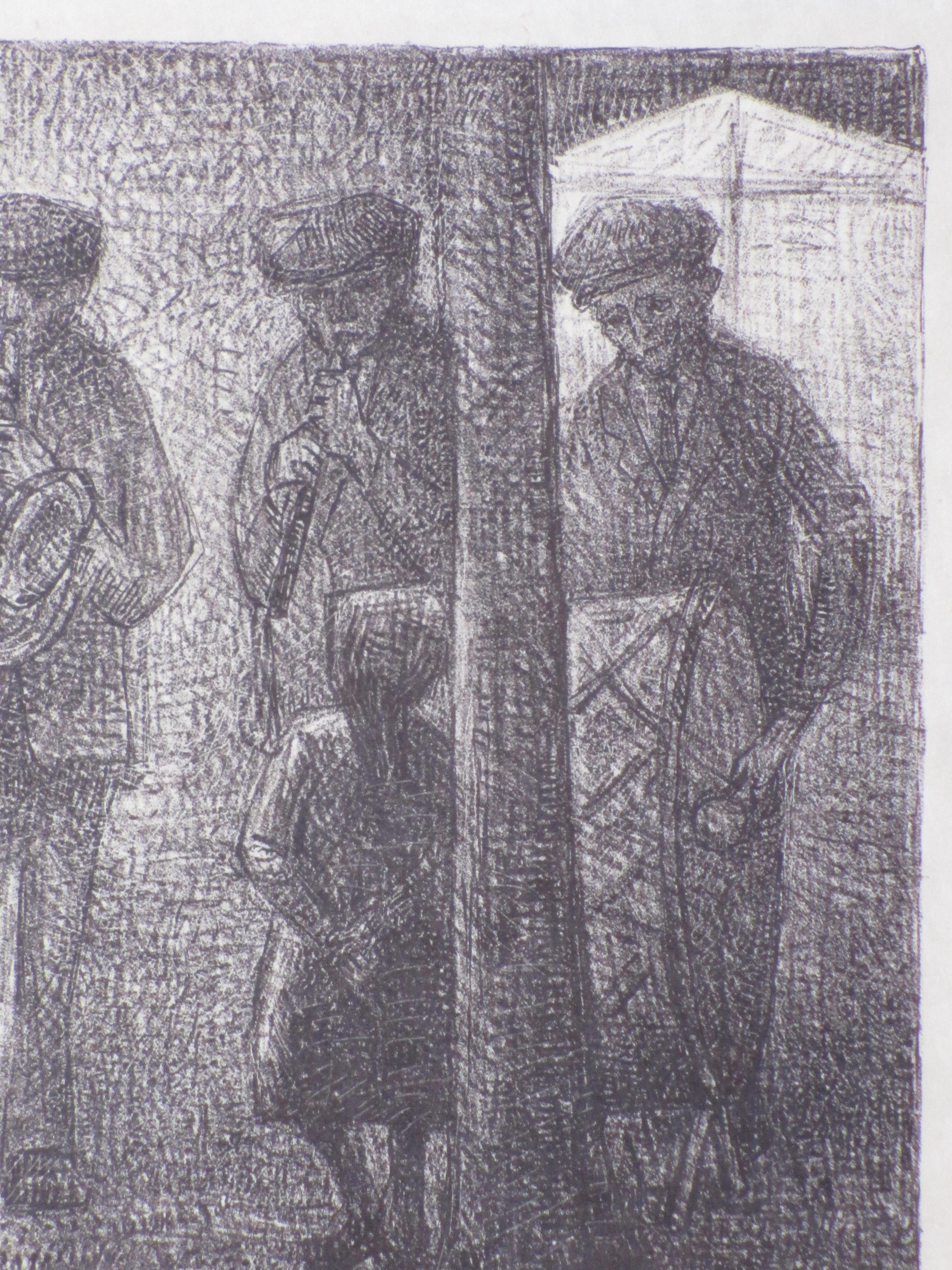 Chris Beekman - Straatmuzikanten - Litho kopen? Bied vanaf 90!