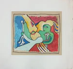 Herman Krikhaar - Zeefdruk, Zonder titel kopen? Bied vanaf 1!