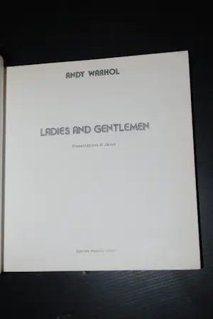 Andy Warhol - Ladies and Gentlemen - Mazzotta 1975 kopen? Bied vanaf 150!