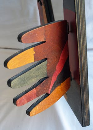 Niet of onleesbaar gesigneerd - Design , Spiegel van hout – gesigneerd - 1996 kopen? Bied vanaf 1!