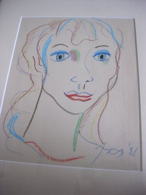 JAS - Portret van een dame kopen? Bied vanaf 45!