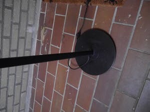 Niet of onleesbaar gesigneerd - fraaie lamp van italiaans design kopen? Bied vanaf 10!