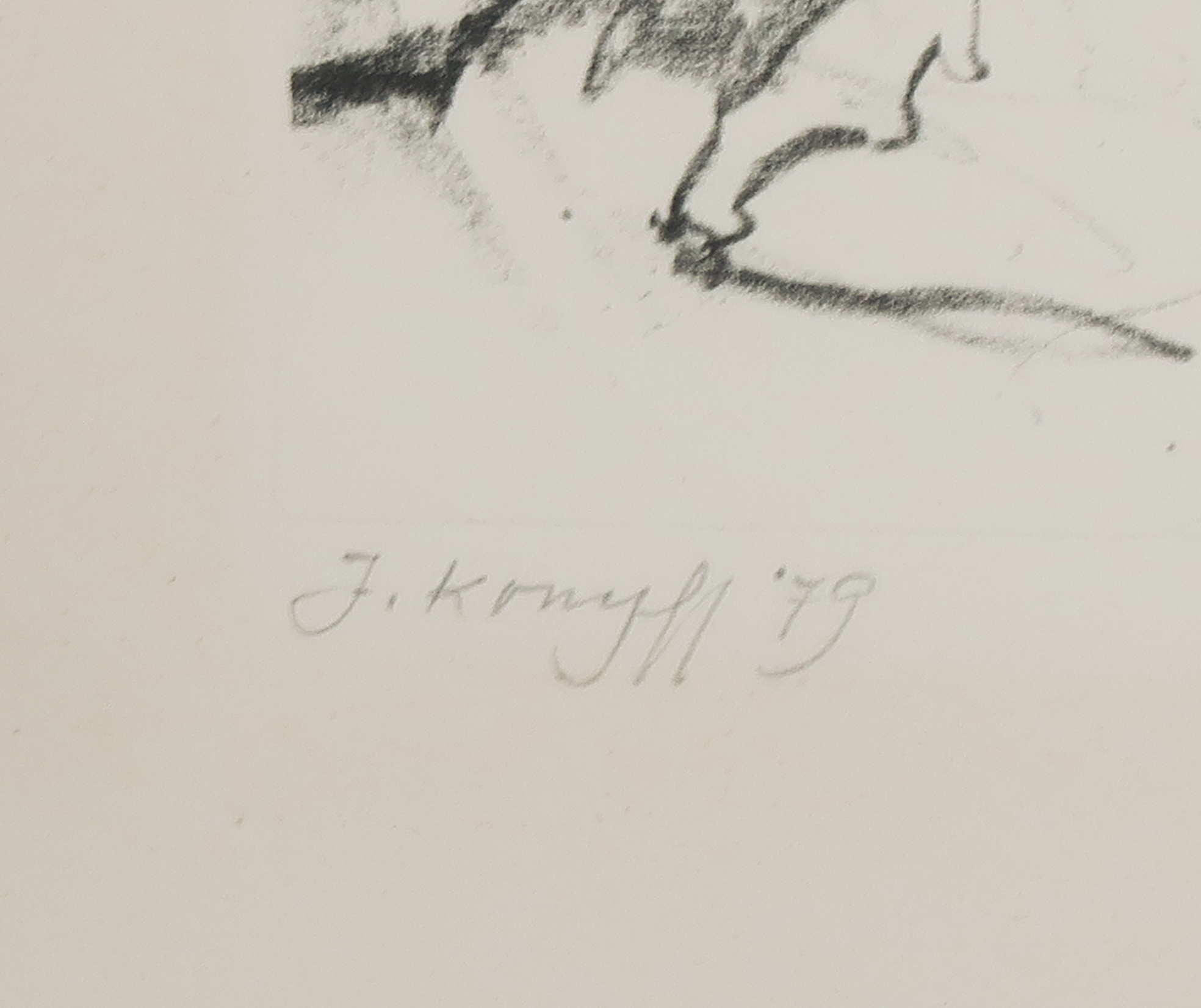 Jaap Kruijff - Litho, Zonder titel kopen? Bied vanaf 1!