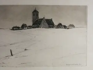 Willem Witjens - Winterlandschap. kopen? Bied vanaf 55!