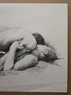 Aat Veldhoen - Naakt. Vrijend stel. kopen? Bied vanaf 66!