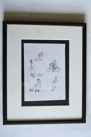 Leo de Jong - Zonder titel. verkocht voor € 40!