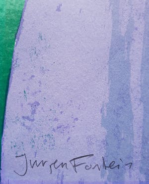 Jurjen Fontein - Trippende figuren voor brandende piano, zeefdruk kopen? Bied vanaf 30!