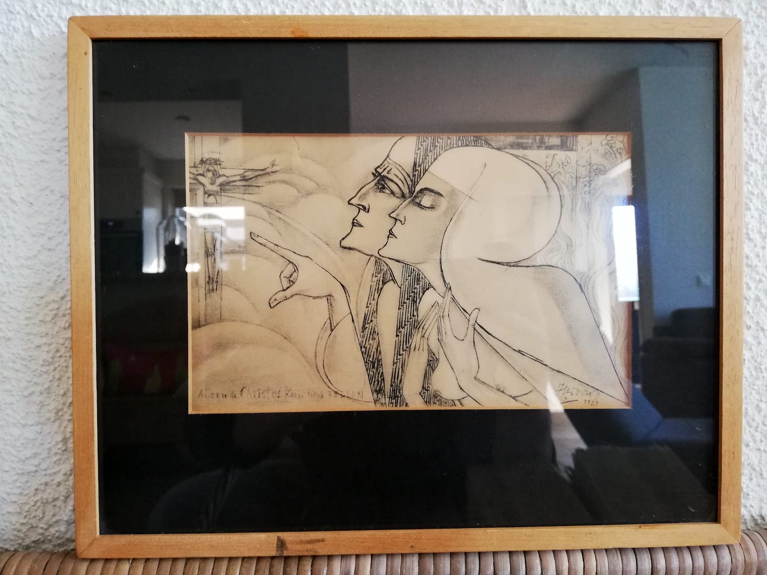 Jan Toorop - Alleen Christus kan ons redden! verkocht voor € 45!