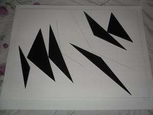 Genevieve Claisse - Composition géométrique gesigneerde 3D-constructie kopen? Bied vanaf 70!