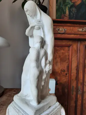 Frits van Hall - Gipsen monument op schaal. kaufen? Bieten Sie von 300!