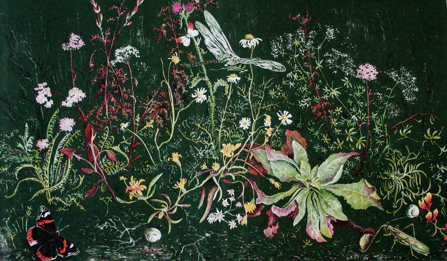 Wim Schuhmacher - Kleurenlitho uit de Schildersprenten serie verkocht voor € 50!