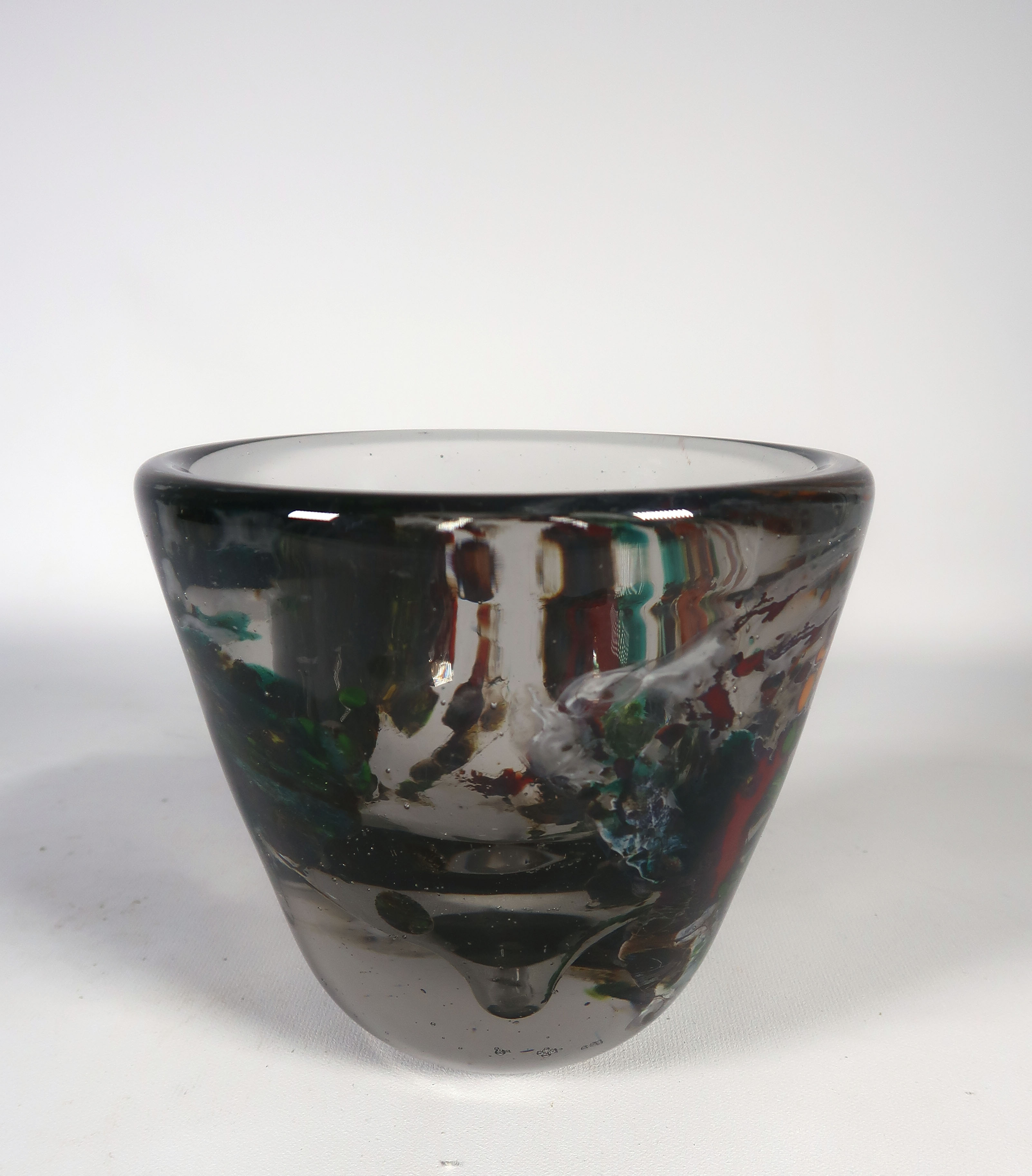 Niet of onleesbaar gesigneerd - Glas, Vaasje kopen? Bied vanaf 1!