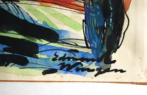 Edmond Wingen - Berglandschap rond 1955 kopen? Bied vanaf 80!