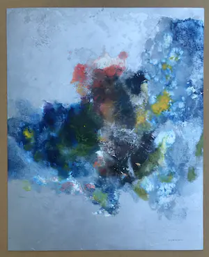 AcheterBruno Dyckmans - Mooi origineel werk - "Fiery Planet 26"? Enchérissez de 85!