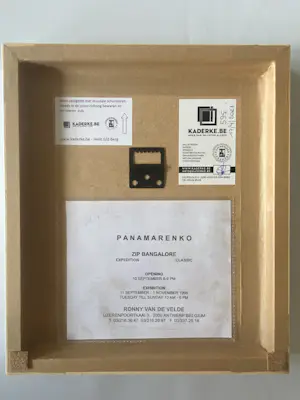 Panamarenko - Lot diverse hand-gesigneerde uitnodigingen + extra kopen? Bied vanaf 500!