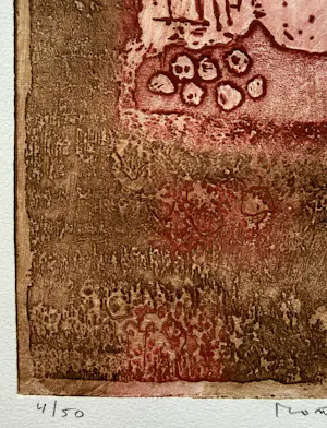 Jan Montyn - handgesigneerde kleurenlitho | 'Zonder titel' | 2000 kopen? Bied vanaf 60!