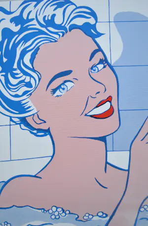 Roy Lichtenstein - Woman in Bath - zeefdruk kopen? Bied vanaf 110!