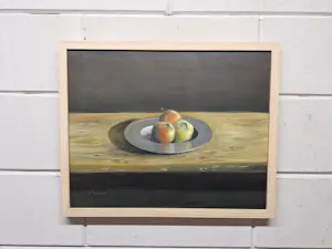 Henk Poeder - Stilleven met Appels op een Fruit Schaal kaufen? Bieten Sie von 125!