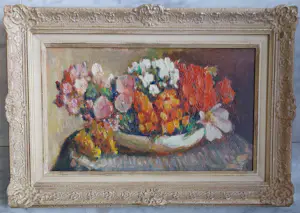 Evert Moll - Bloemstilleven kopen? Bied vanaf 700!