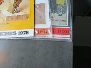 Niet of onleesbaar gesigneerd - Van schipper bv, Zaandijk, 3 Kalenders, 39 affiches. kopen? Bied vanaf 1!