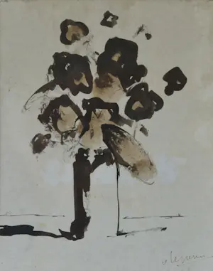 Buy Hans van Ieperen - “Bloemstuktekening”? Bid from 160!