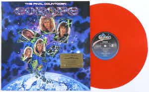 Europe - Limited edition album - The Final Countdown - Rood vinyl verkocht voor € 1!