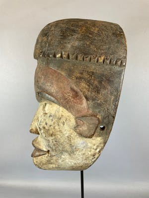 Bakongo - Old African Bakongo Mask - Congo. kopen? Bied vanaf 45!