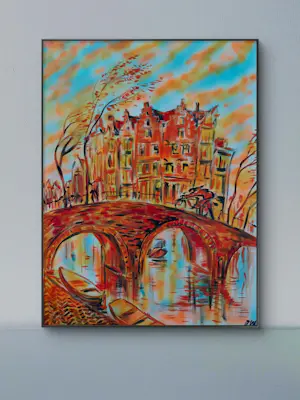 Elva Polyakova - Windy Amsterdam + Tulips kopen? Bied vanaf 100!