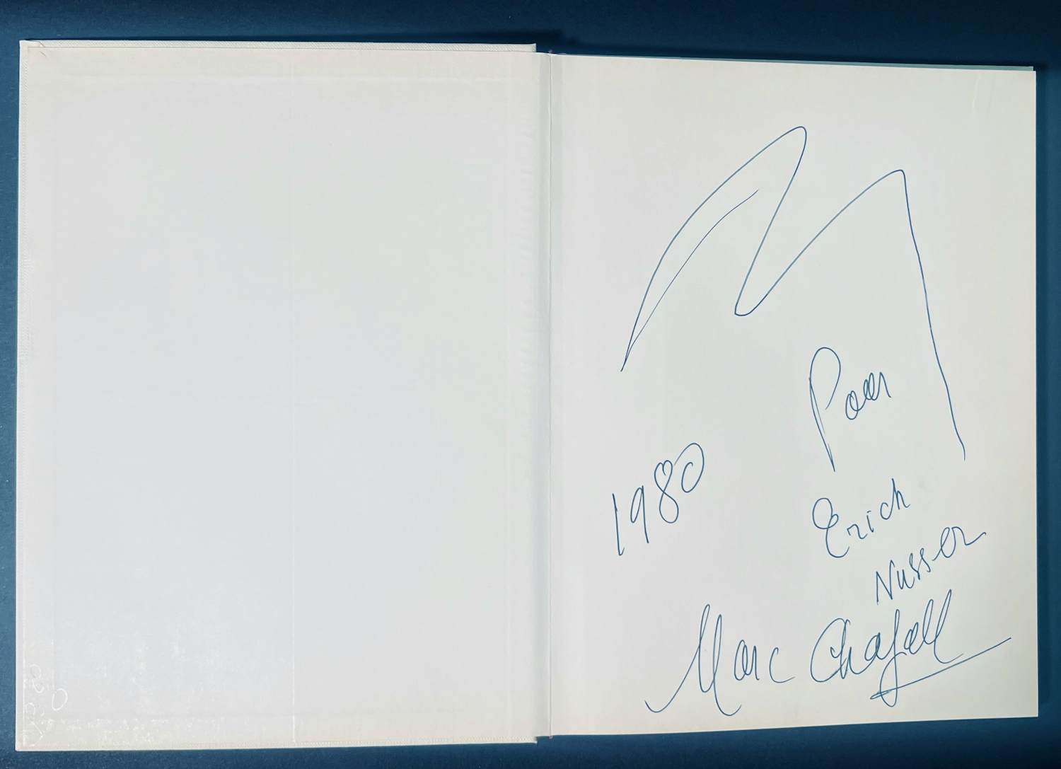 Buy Marc Chagall - Zeldzaam gesigneerd kunstboek "Chagall" - 1980? Bid from 690!