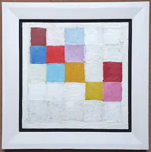 Piet Dirkx - Galante, acrylverf op paneel (mooi ingelijst) kopen? Bied vanaf 275!