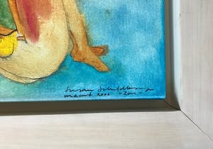 Susan Schildkamp - Zon (groot doek gemengde techniek) kopen? Bied vanaf 151!