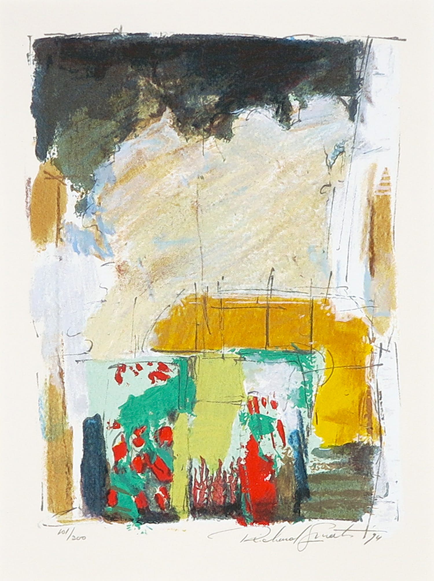 Richard Smeets - Zeefdruk, Polder kopen? Bied vanaf 1!