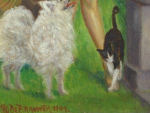 Georges De Brauwer - Naakt met dieren. kopen? Bied vanaf 145!
